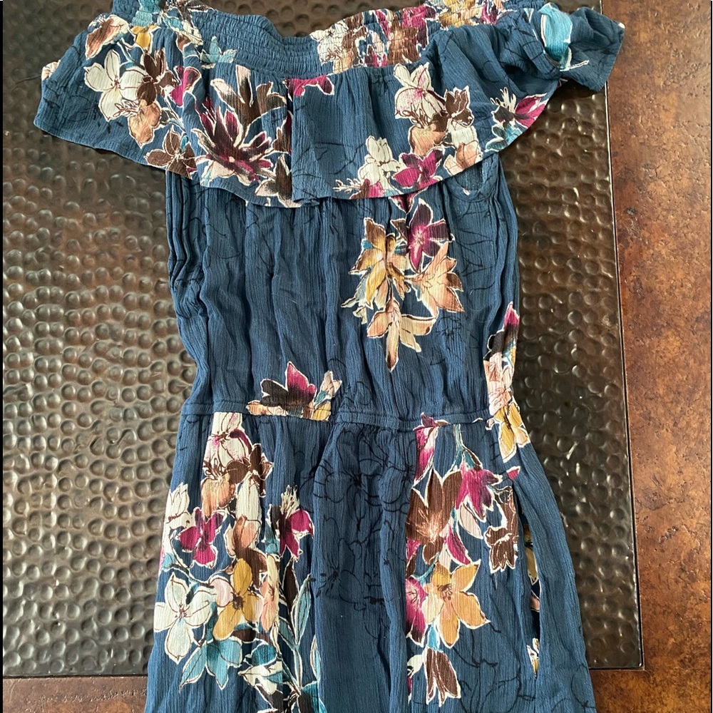floor length floral summer dress